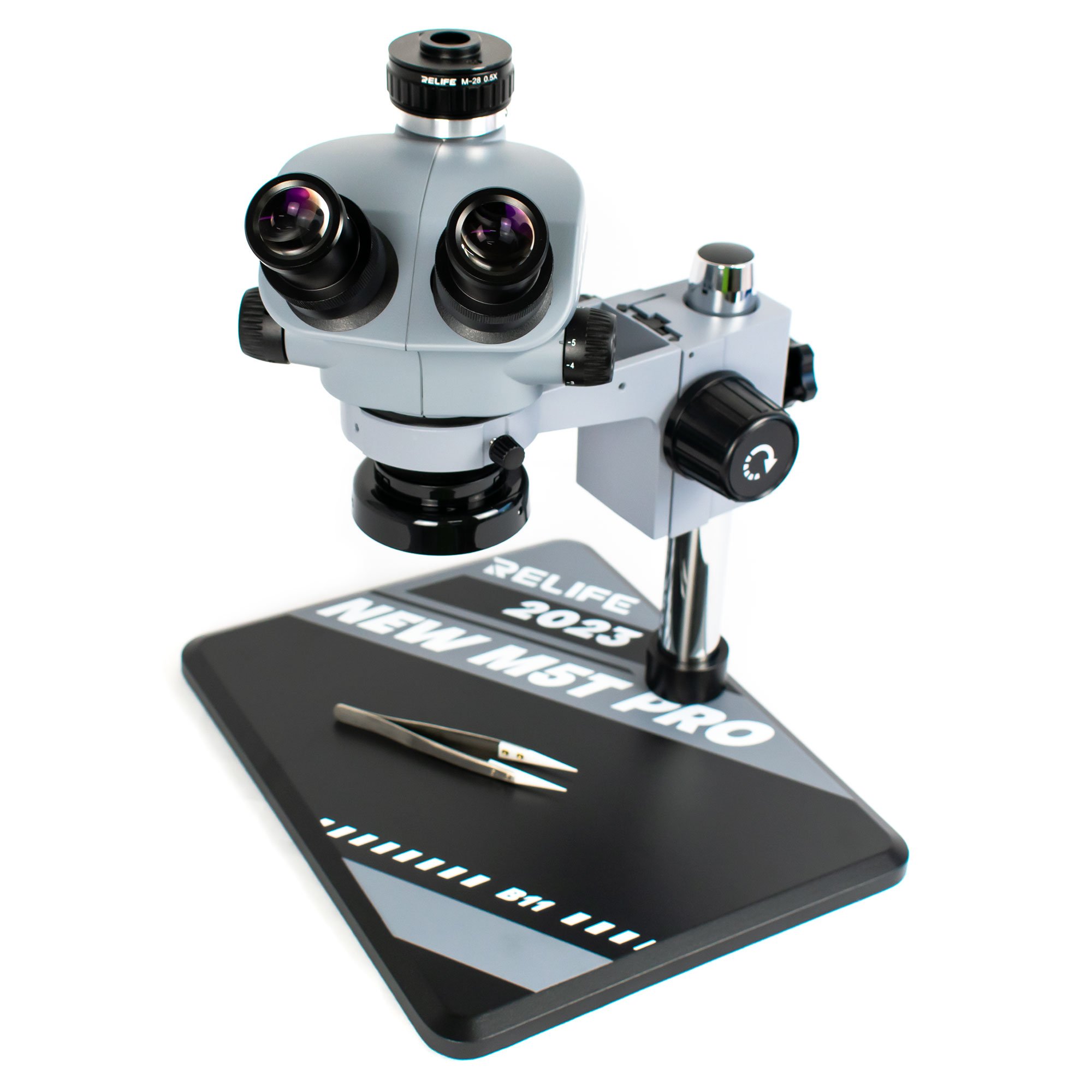 Microscopio Stereoscopico OPTIKA SZ6 | Zoom 7x-50x, Illuminatore LED, Base Articolata Per Corpi Opachi - Foto 9