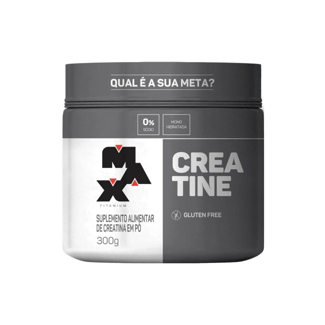 Combo whey 100% concentrado 900g + creatina 300g - max - MAX TITANIUM -  Whey Protein - Magazine Luiza