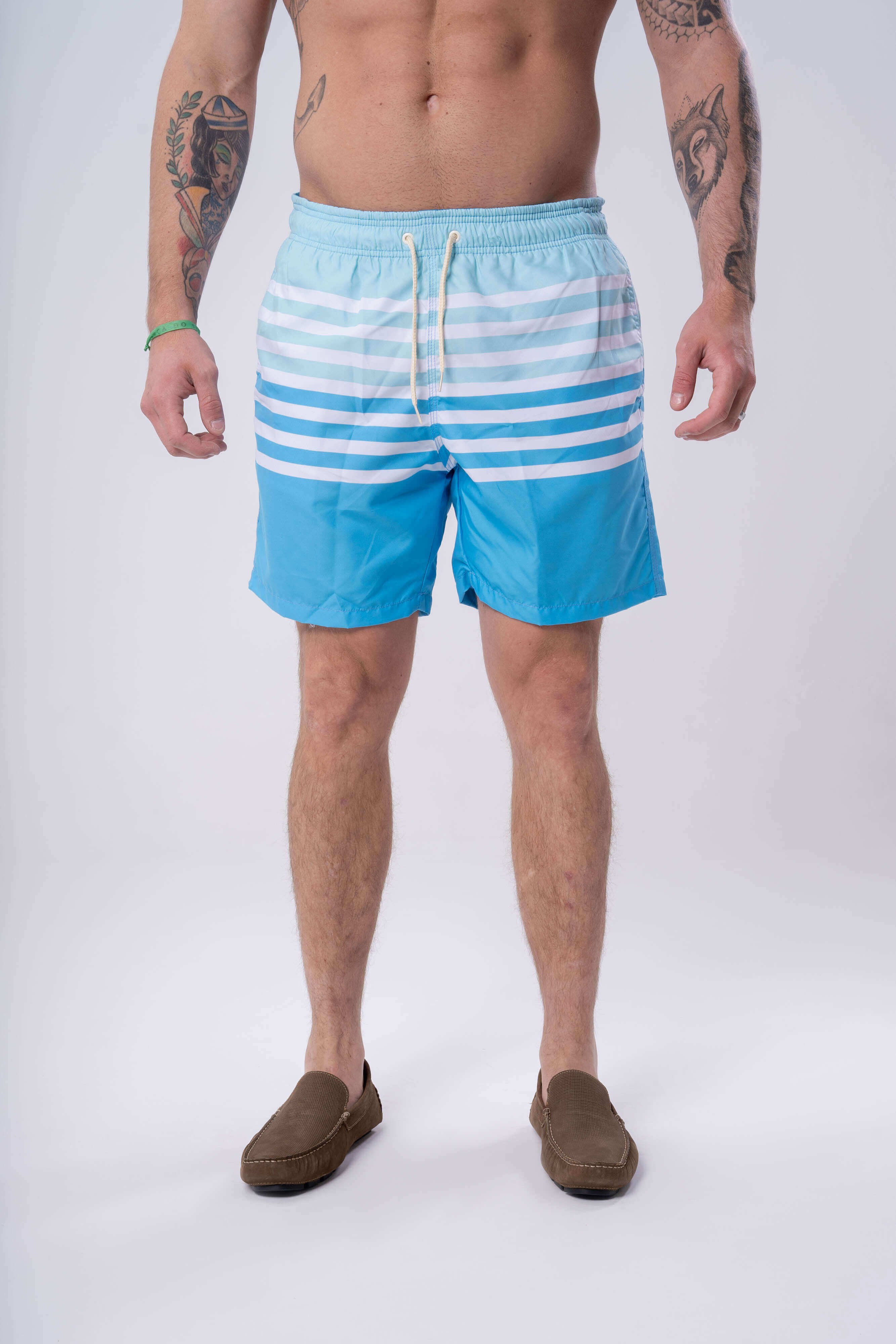 Shorts Bermuda Tactel Masculino Modelo Comfort Acima do Joelho - LOJAS  BRANDS