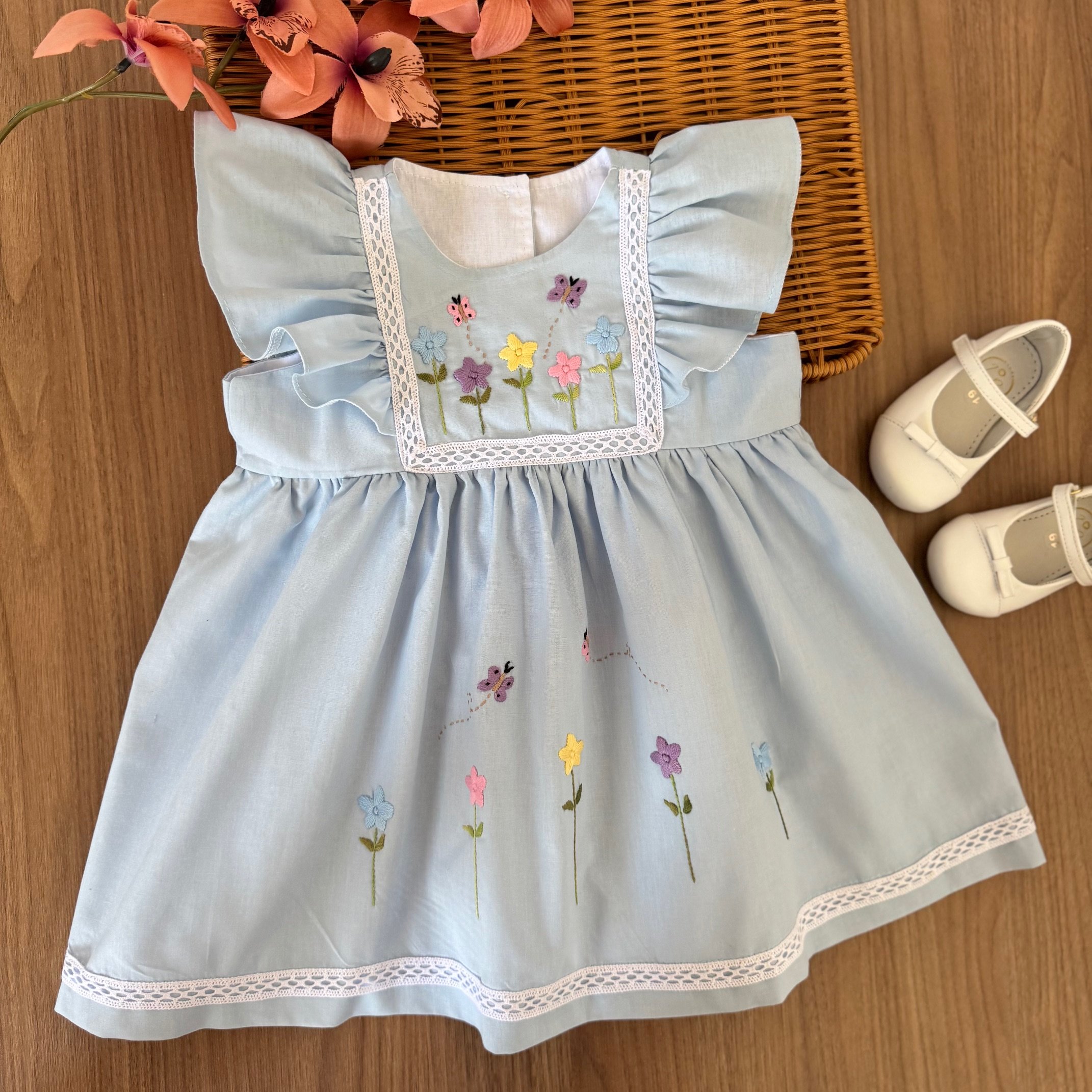 VESTIDO ISABEL - LAPIS BLUE
