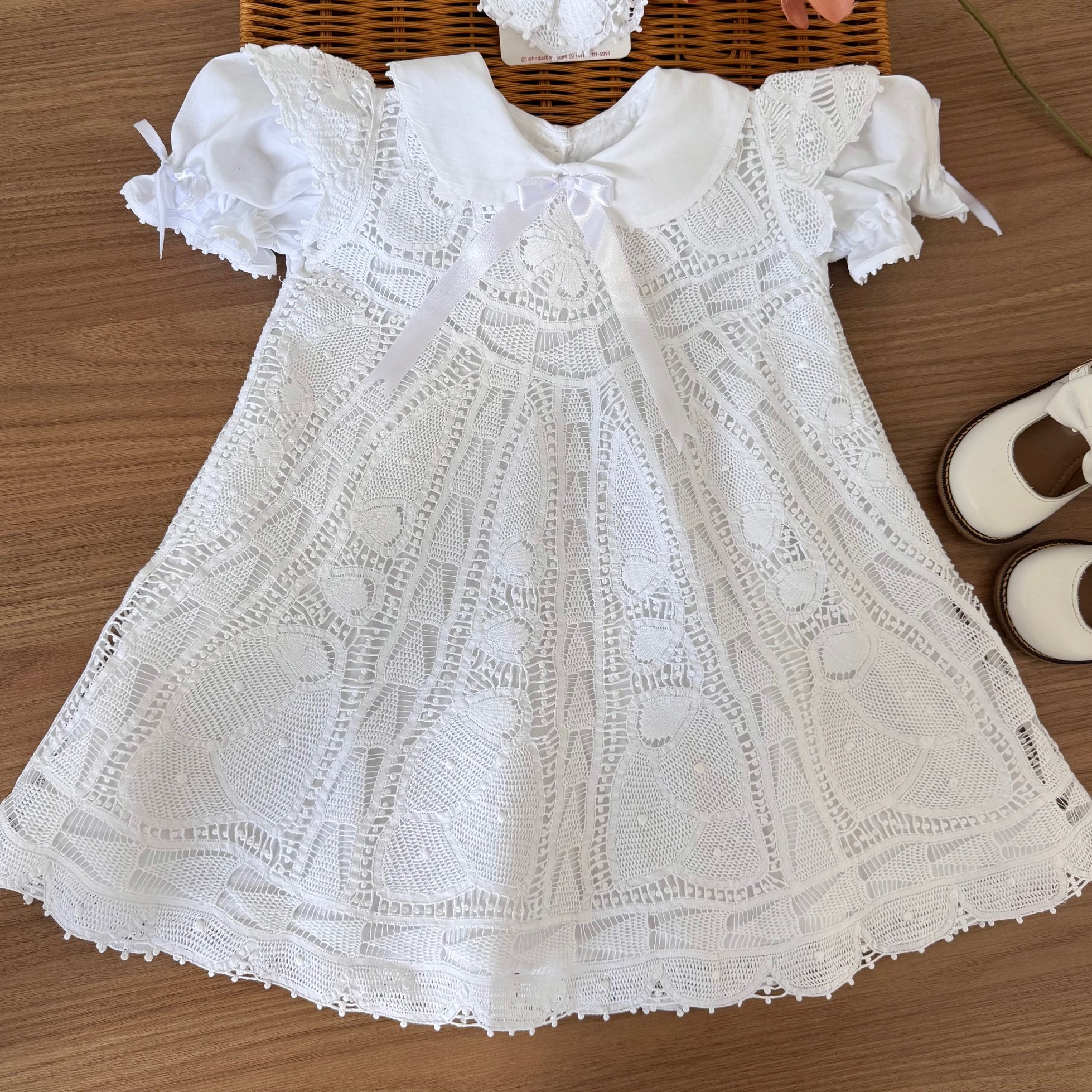 Vestido Luxo Em Renda Renascença | Loja linda boutique
