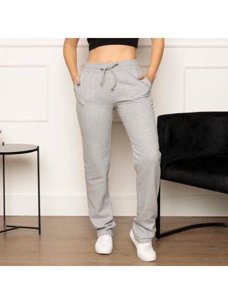 Calça Feminina Moletom Feminina Confortável Cos Alto Docce Mulher
