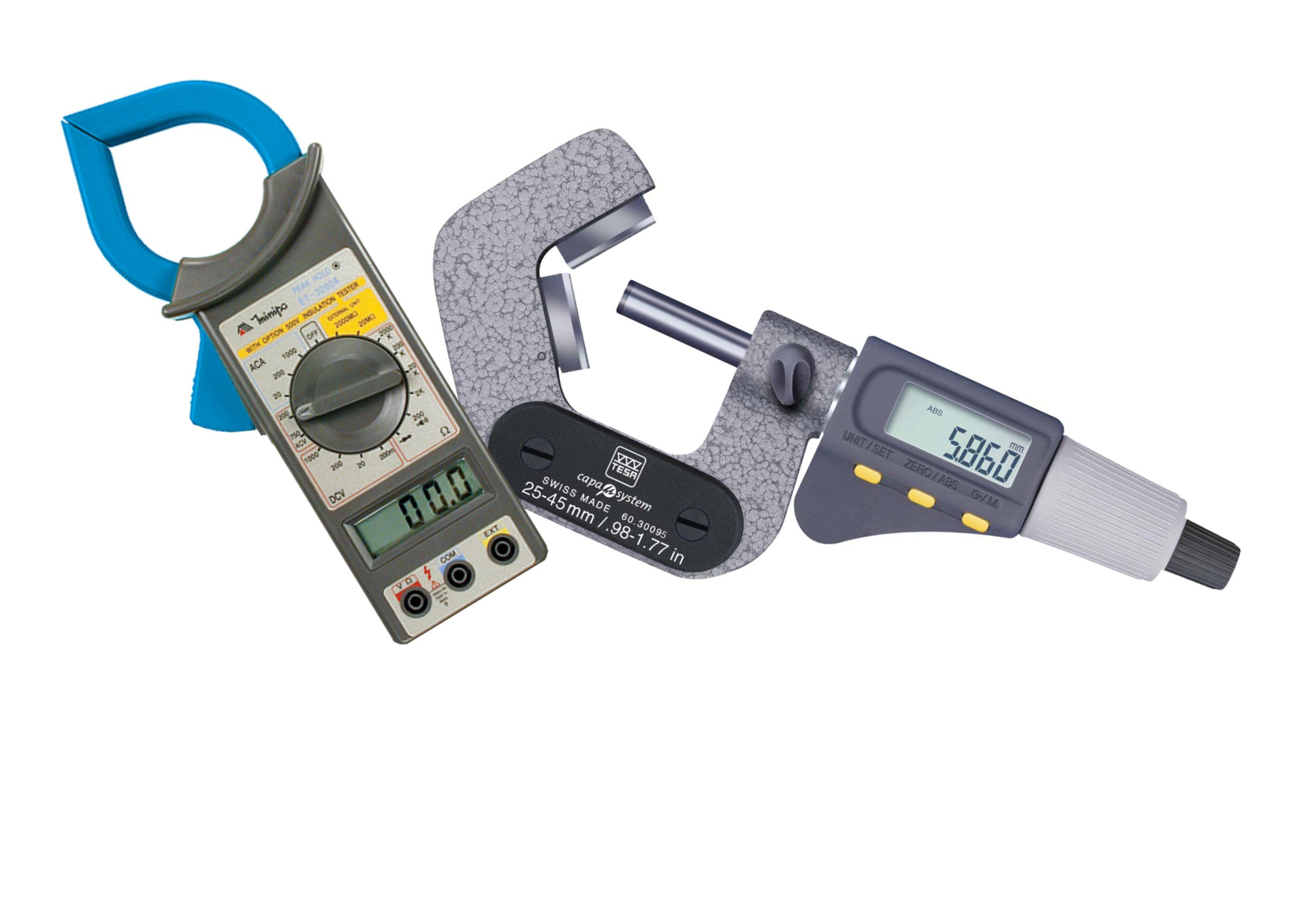 Instrumentos de medição e teste