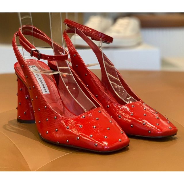 Bischoff Scarpin Sapato Vermelho Jorge Bischoff Scarpin Vermelho