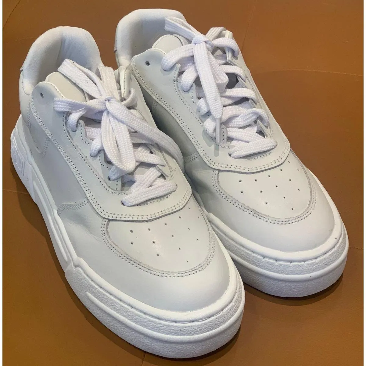 レダシルマ Leda SILMA Tennis combi Tênis Plataforma Couro Camurça Cinza - Santa Lolla