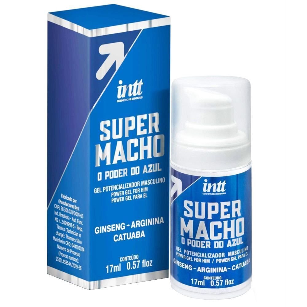 Estimulante masculino super macho gel | Moça Bela
