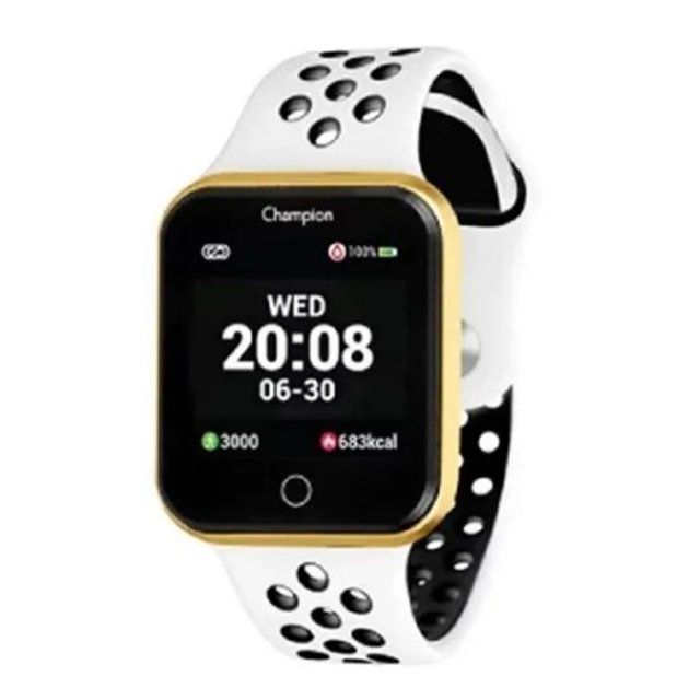 relógio smartwatch champion rose