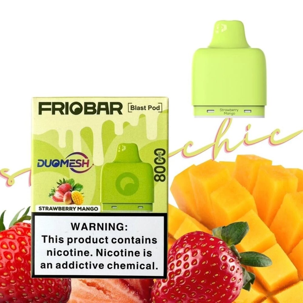 FRIOBAR BLAST POD 8000 - Cartucho Refill 8000 puffs 5% | Crazy Shop