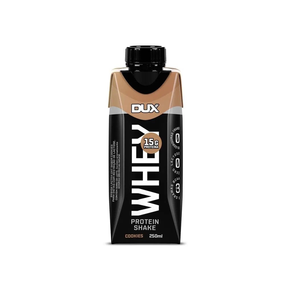 WHEY PROTEIN SHAKE 250ML DUX NUTRITION Império Barifit
