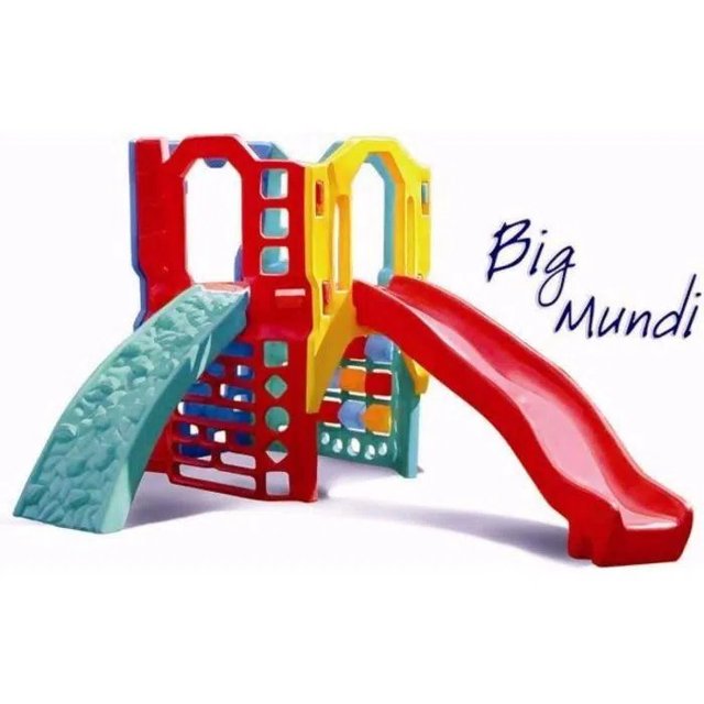Playground Big Mundi - MUNDO AZUL | Renove Brasil