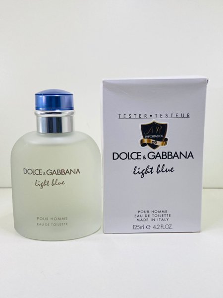Blue Feminino Dolce Gabbana Light Blue Tester Dolce Gabbana Light