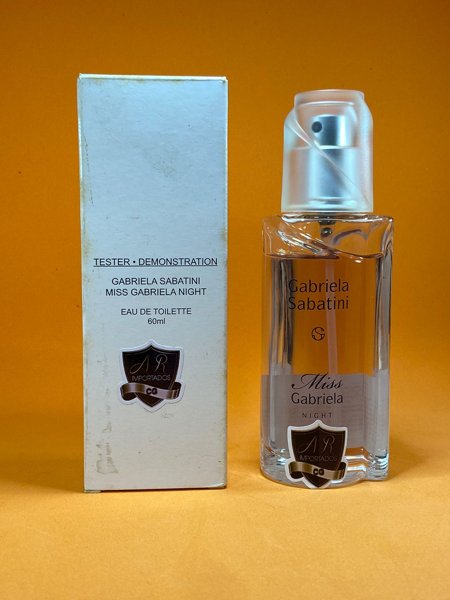 Miss Night Gabriela Sabatini Edt 60ml Caixa Branca Tester AR