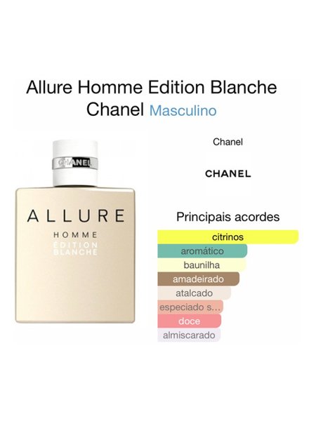 Allure Homme Edp 100ml Edition Blanche Chanel