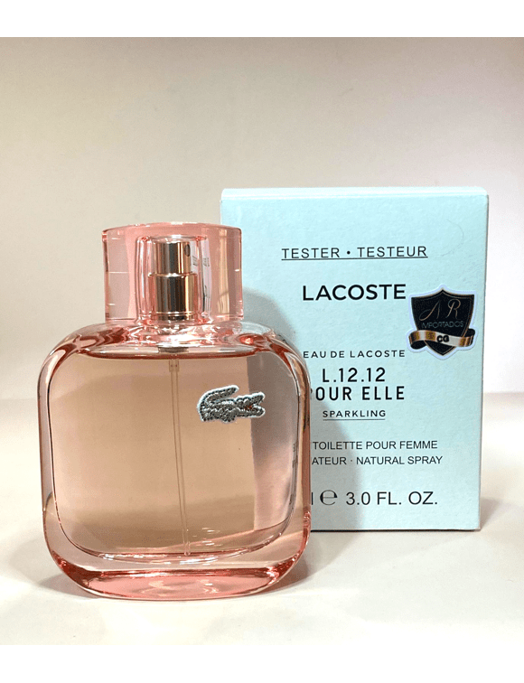 Lacoste Sparkling Pour Elle Edt 90ml Perfume Caixa Tester