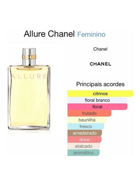 Chanel Allure perfume para cabelos para mulheres