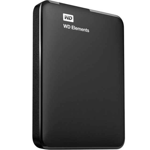 HD Externo 1TB Western Digital Elements Preto Portatil USB 3.0 - WDBUZG0010BBK