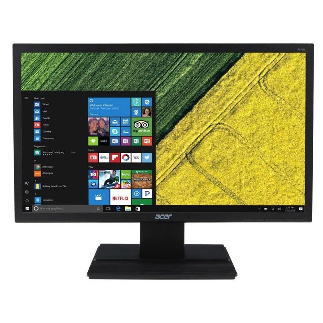 Monitor Acer Led 23,6'' Widescreen, Full HD, HDMI, VGA e DVI - V246HQL