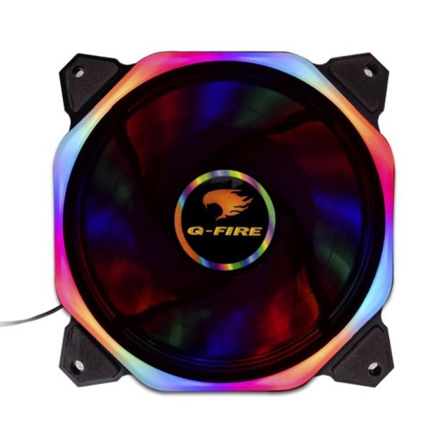 Cooler Fan Pixxo 120mm, Led Rainbow - EW2412R