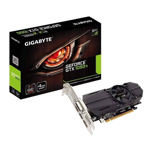 Placa de Video Gigabyte NVIDIA GeForce GTX 1050 Ti OC 4GB, GDDR5 - GV-N105TOC-4GL