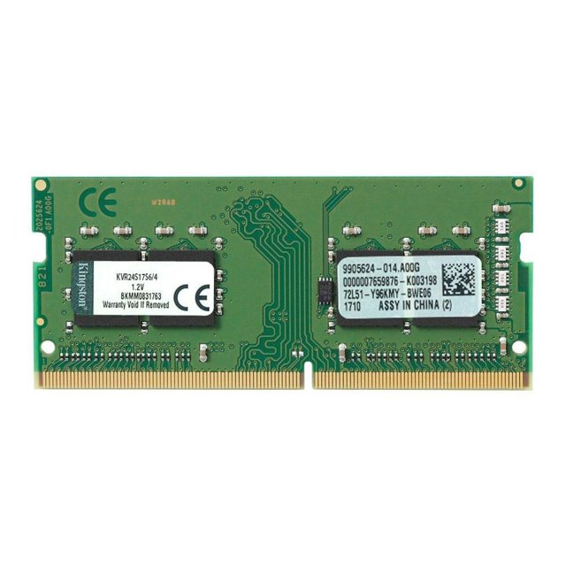 Memoria para Notebook Kingston 4GB, DDR4, 2400Mhz -  KVR24S17S6/4