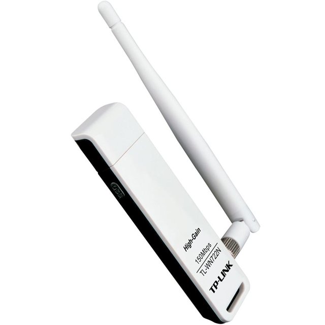 Adaptador Wireless TP-Link, USB, 150Mbps - TL-WN722N