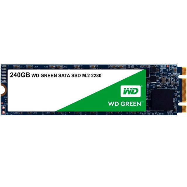 SSD WD Green 240GB, M.2, Leitura 545MB/s - WDS240G2G0B
