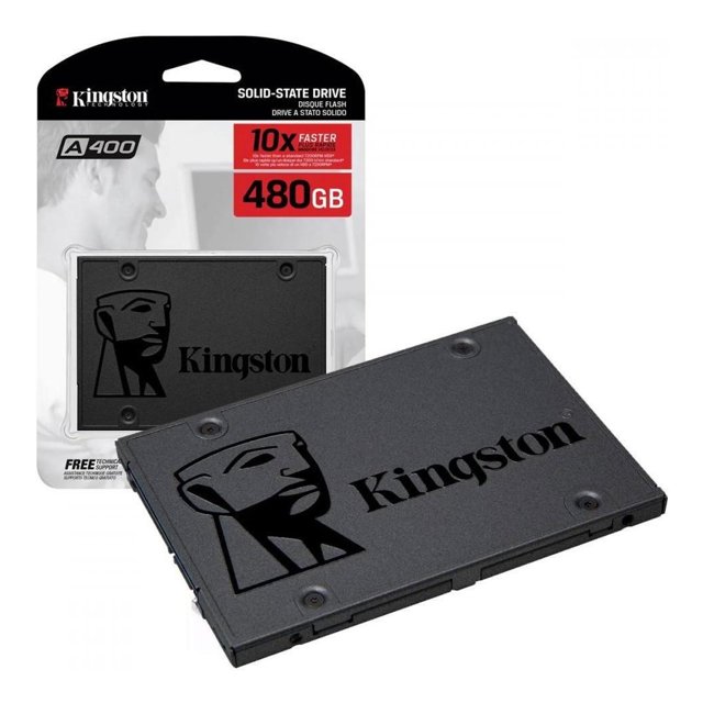 SSD Kingston 480GB, 2.5", Sata III - SA400S37/480G