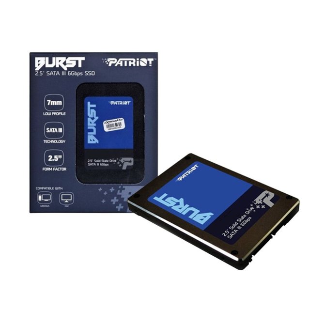 SSD Patriot Burst 120GB, 2.5'', Sata III - PBU120GS25SSDR
