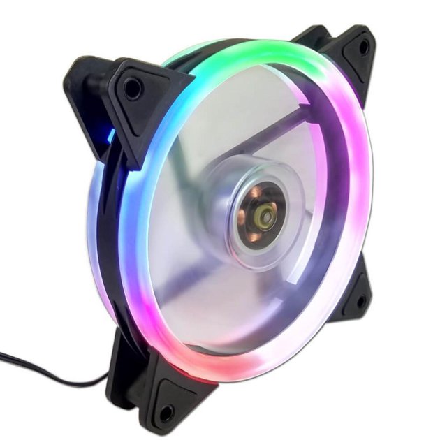Cooler Fan Pixxo 120mm, Led Rainbow - EW0509R
