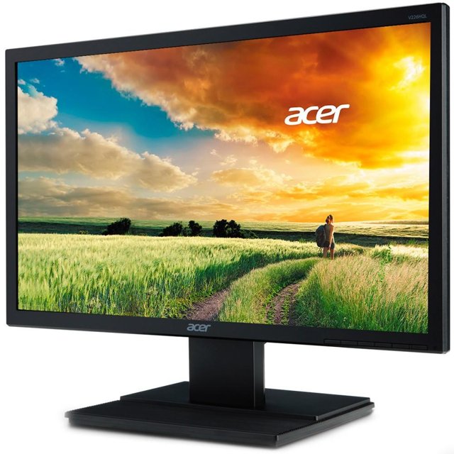 Monitor Acer Led 21.5 Widescreen, Full HD, HDMI, VGA e DVI - V226HQL