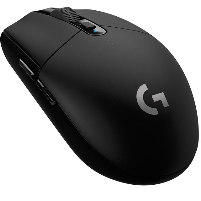 Mouse Gamer Logitech LightSpeed Optico, Sem Fio, Preto - G305
