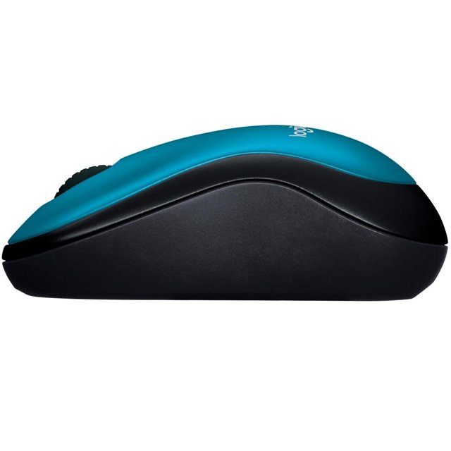 Mouse Logitech M185 Sem Fio Azul, 1000DPI - 910-003636