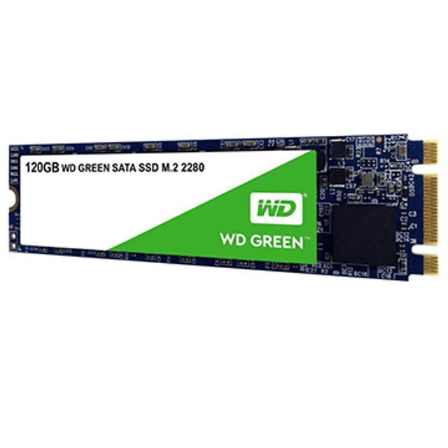 SSD M.2 2280 WD Green 120GB, Sata III - WDS120G2G0B