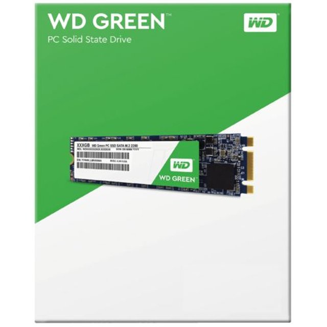 SSD M.2 2280 WD Green 120GB, Sata III - WDS120G2G0B