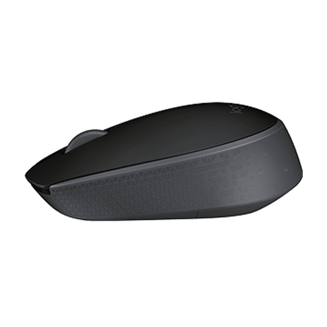 Mouse Logitech Sem Fio, Receptor USB Nano, Preto e Grafite - M170