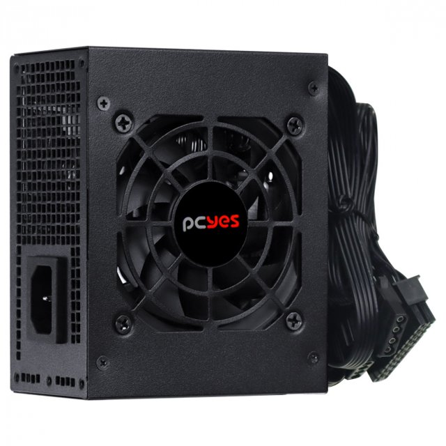 Fonte Pcyes SFX 400w Real 75+, PFC Ativo, Cabos Flat - SPKP400MBPT