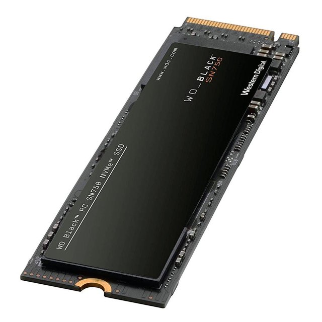 SSD Western Digital SN750 500GB, Black, M.2 2280 Nvme - WDS500G3X0C
