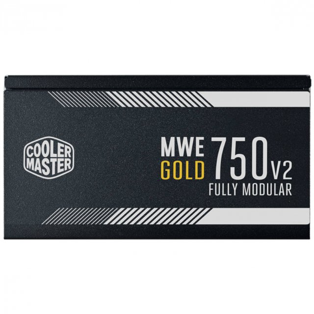 Fonte Cooler Master Mwe 750w V2, Full Modular, 80 Plus Gold - MPE-7501-AFAAG-WO