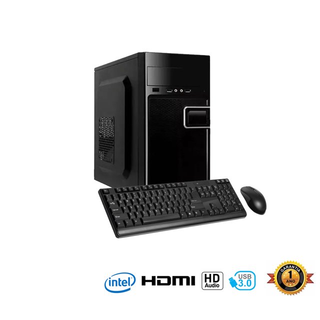 Computador InfoParts Home&Office Intel Core I5- 2400, 4GB RAM, SSD 120GB, Gabinete