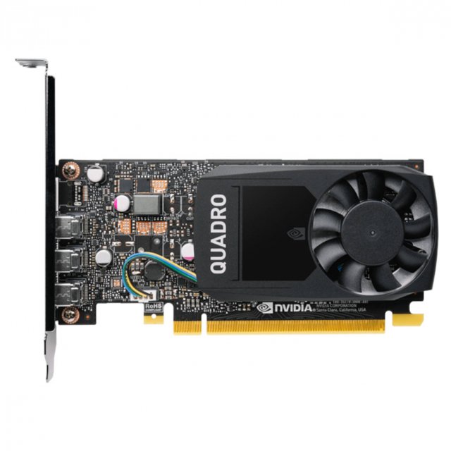 Placa de Video Nvidia Quadro P400 2GB Gddr5 64 Bits (3x Mdp) - VCQP400V2-PB