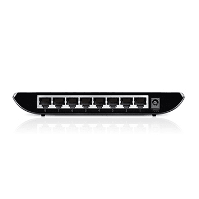 Switch TP-Link 8 Portas Gigabit, 10/100/1000 - TL-SG1008D