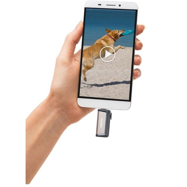 Pen Drive Sandisk Ultra Dual Drive Sddd2 32GB, para Smartphone - SDDDC2-032G-G46