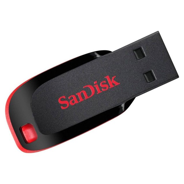 Pen Drive Cruzer Blade Sandisk 128GB, USB 2.0 - SDCZ50-128G-B35