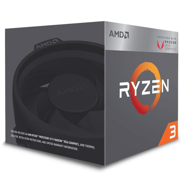 Processador AMD Ryzen 3 2200G, Quad Core, Cache 6MB, 3.5GHz (3.7GHz Max Turbo), VEGA, AM4 - YD2200C5FBBOX