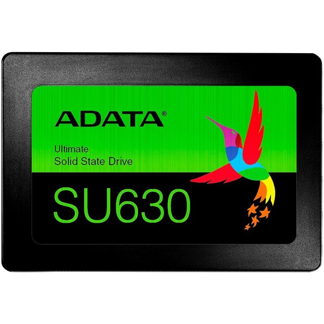 SSD Adata SU630 240GB, Sata III, Leitura 520MB/s, Gravação 450MB/s - ASU630SS-240GQ-R