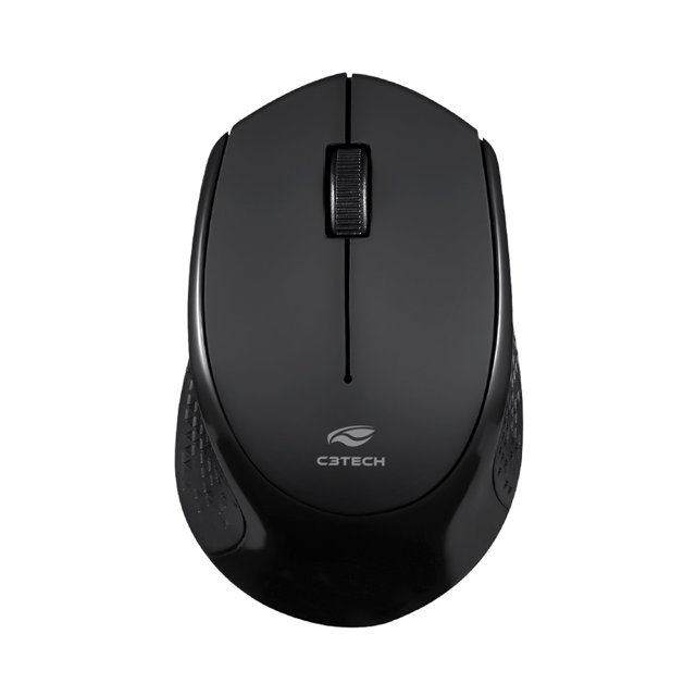 Mouse C3Tech Sem Fio, Preto - M-W50BK 