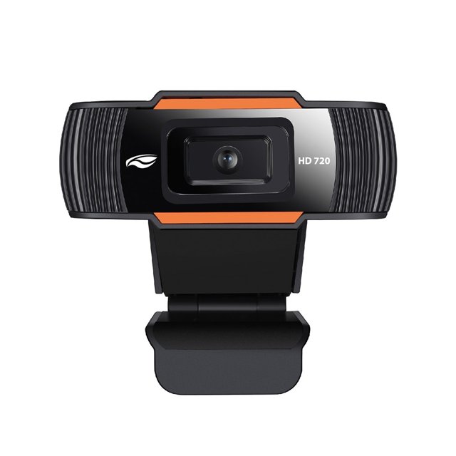 Webcam C3Tech HD 720P, Conexão USB + P2 3.5mm - WB-70BK