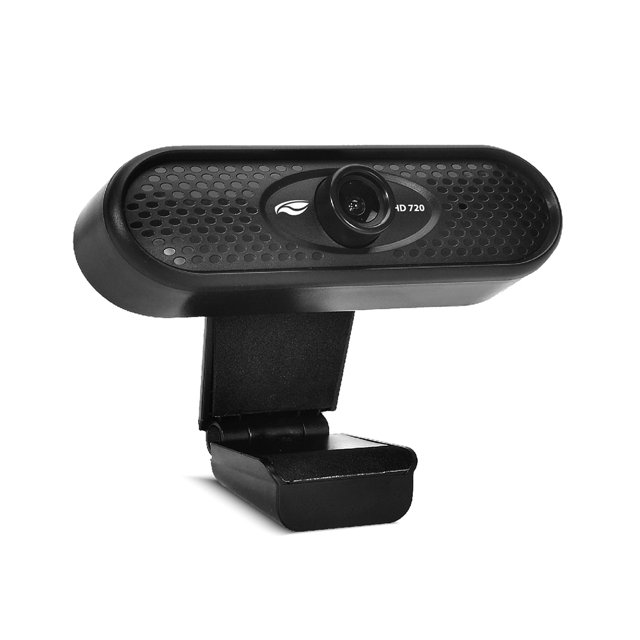 Webcam C3tech HD 720P, Conexão USB + P2 3.5mm - WB-71BK