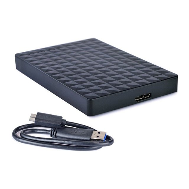 HD Seagate Externo Portátil Expansion USB 3.0 1TB Preto - STEA1000400