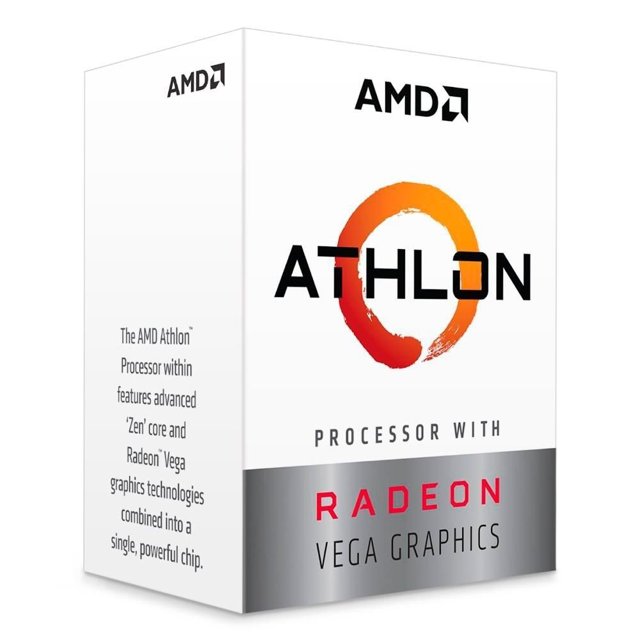 Processador Amd Athlon 200GE 3.2GHZ 4MB Cache AM4 - YD200GC6FBBOX